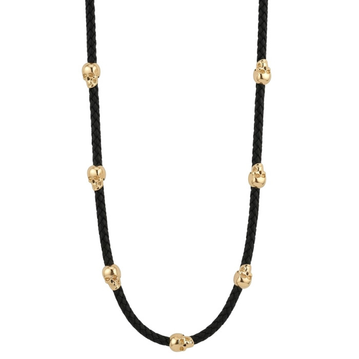 Odinis kaklo papuošalas su aukso detalėmis "Kaukolės" (1587)