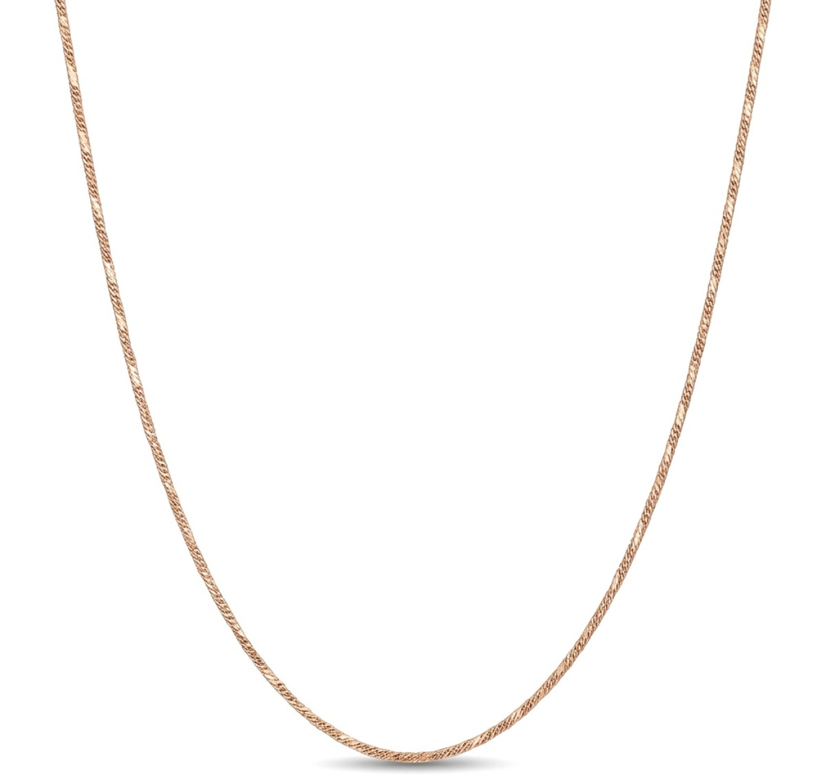 Tieva zelta ķēdīte (1636), Klasiskās ķēdes, Zelta standarts: 585, Produkta foto svars: 2.82 g - Rotājumlietas internetā