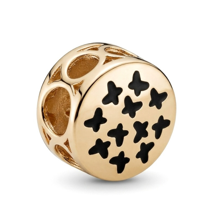 Auksinia pakabukas "Drugeliai" (670)