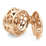 Auksinis atsidaranti pakabukas (881), Be akučių, Aukso praba: 585, Gaminio nuotraukoje svoris: 2.65 g - Papuošalai pagal užsakymą