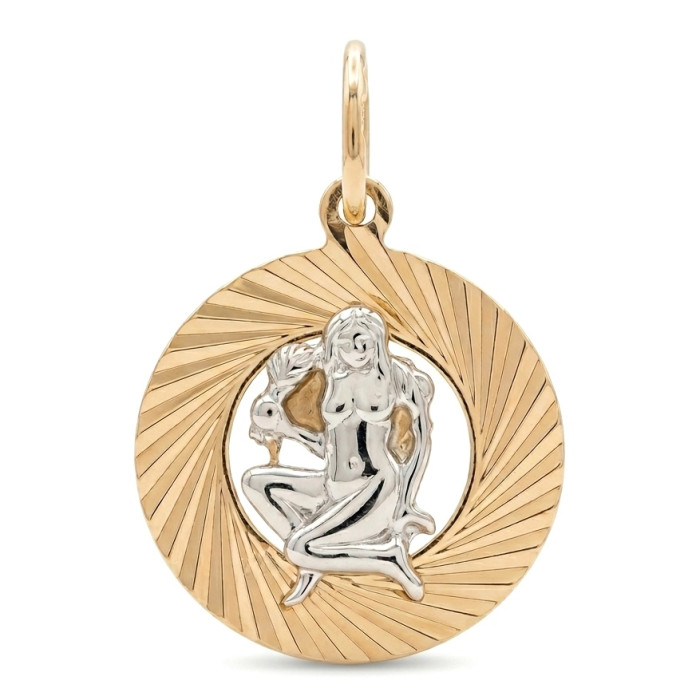 Auksinis pakabukas - zodiako ženklas "Mergelė" (948)