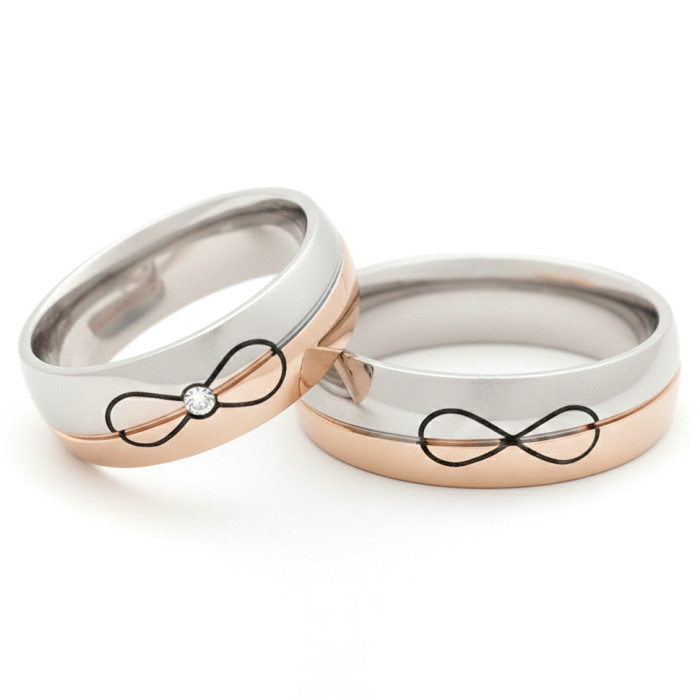  Wedding rings "Infinity" (vz109)