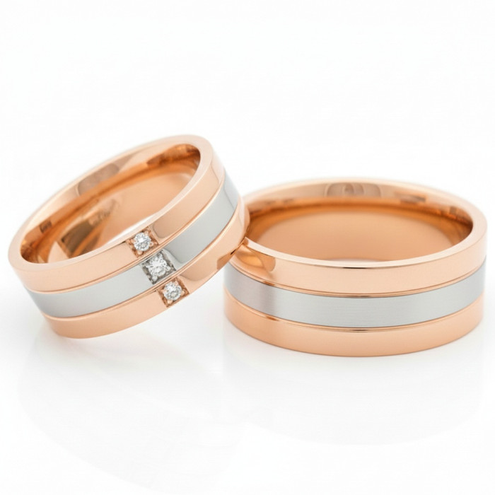 Wide wedding rings (vz121)
