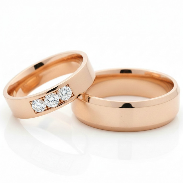  Luxury wedding rings with diamonds (vz149)