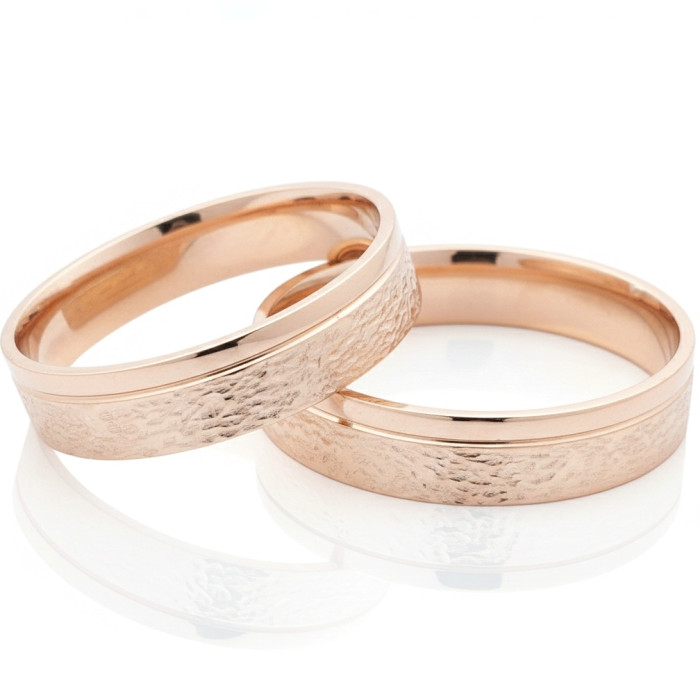 Gold wedding rings (vz174)