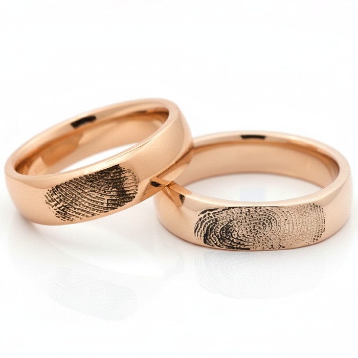 Gold wedding rings with fingerprints (182)