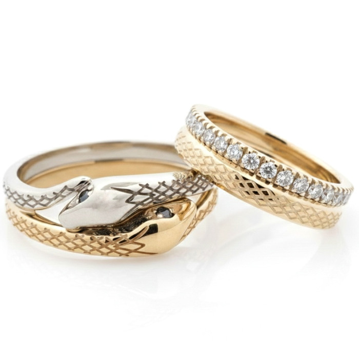  Wedding rings "Snakes" (vz24)