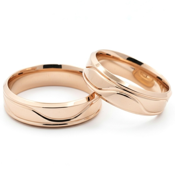  Wedding rings "Waves" (vz36)