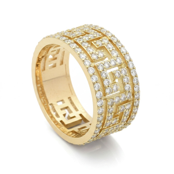  Wedding ring with diamonds (vz37)