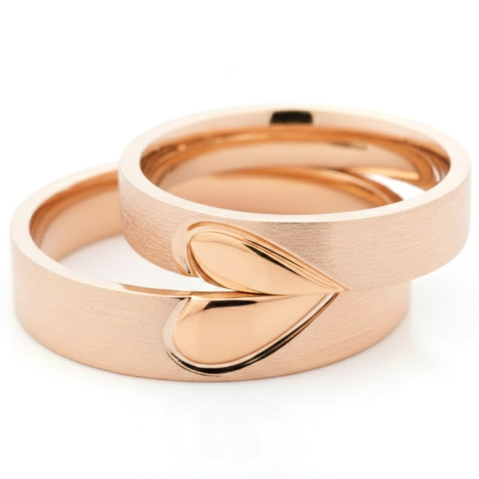  Wedding rings "Heart" (vz44)