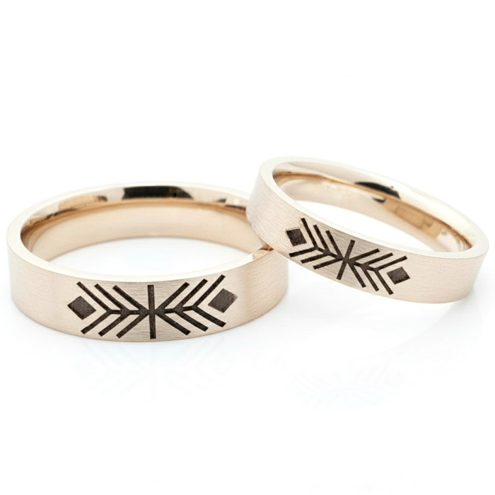 Engraved wedding rings (vz9)