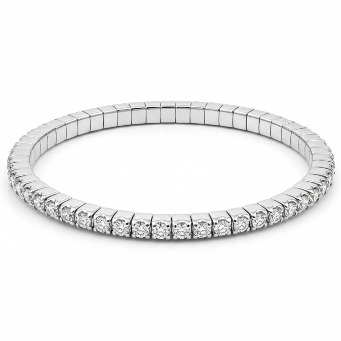 Unikali Tennis apyrankė su deimantais (71)