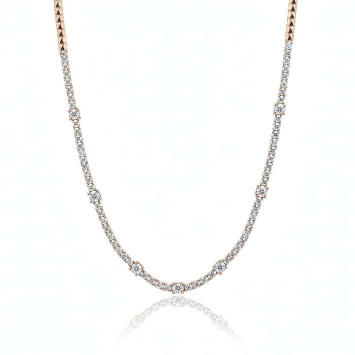Luxurious Tennis chain with diamonds (11)
