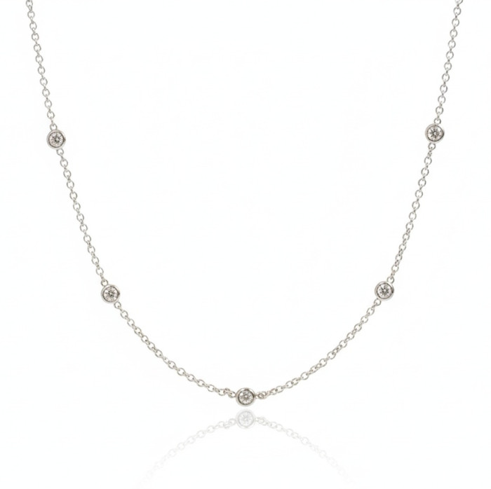 White gold chain with diamonds (4)