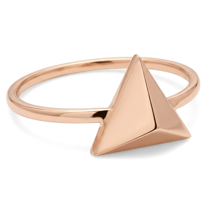  Minimālistisks zelta gredzens (1155)