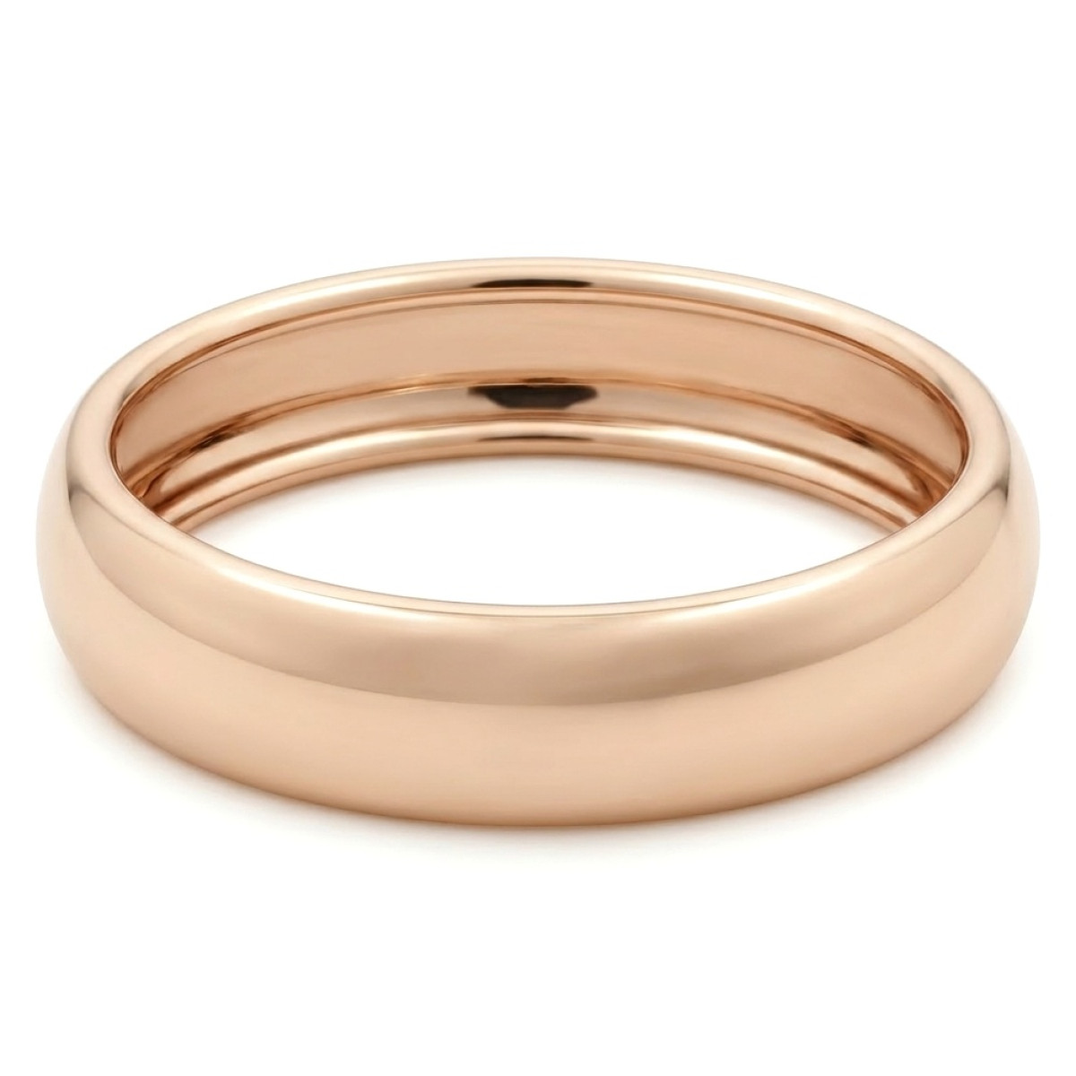 Klasisks zelta gredzens (1196), Bez cilpām, Zelta standarts: 585, Produkta foto svars: 2.16 g - Rotājumlietas internetā