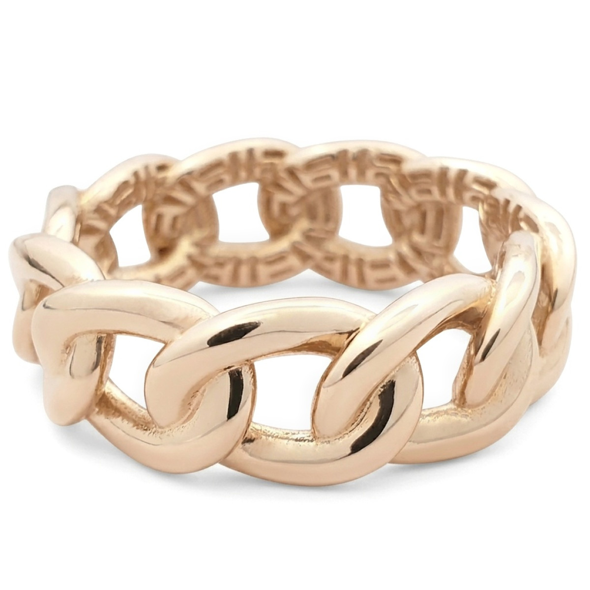 Zelta gredzens (1662), Bez cilpām, Zelta standarts: 585, Produkta foto svars: 6.66 g - Rotājumlietas internetā