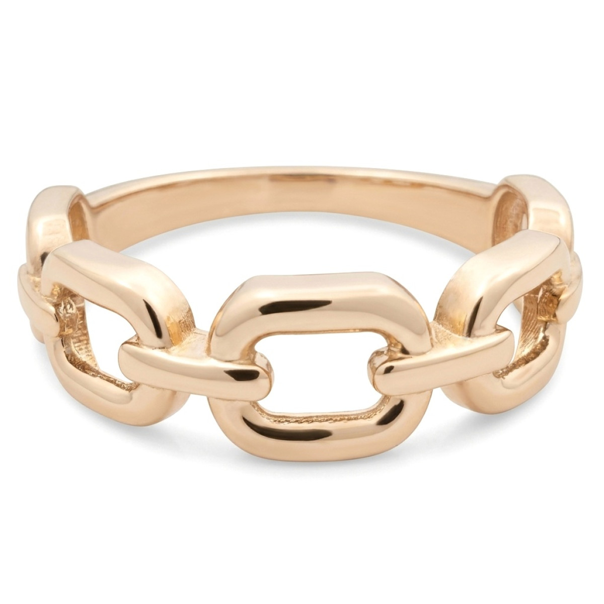 Gold ring without eyelets (1672), Without Gemstones, Gold type: 585, Item in the photo weight: 2.86 g - Jewelry online