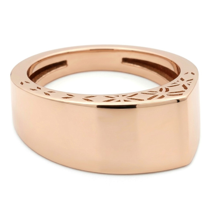 Mūsdienīgs sieviešu zelta gredzens (1712)