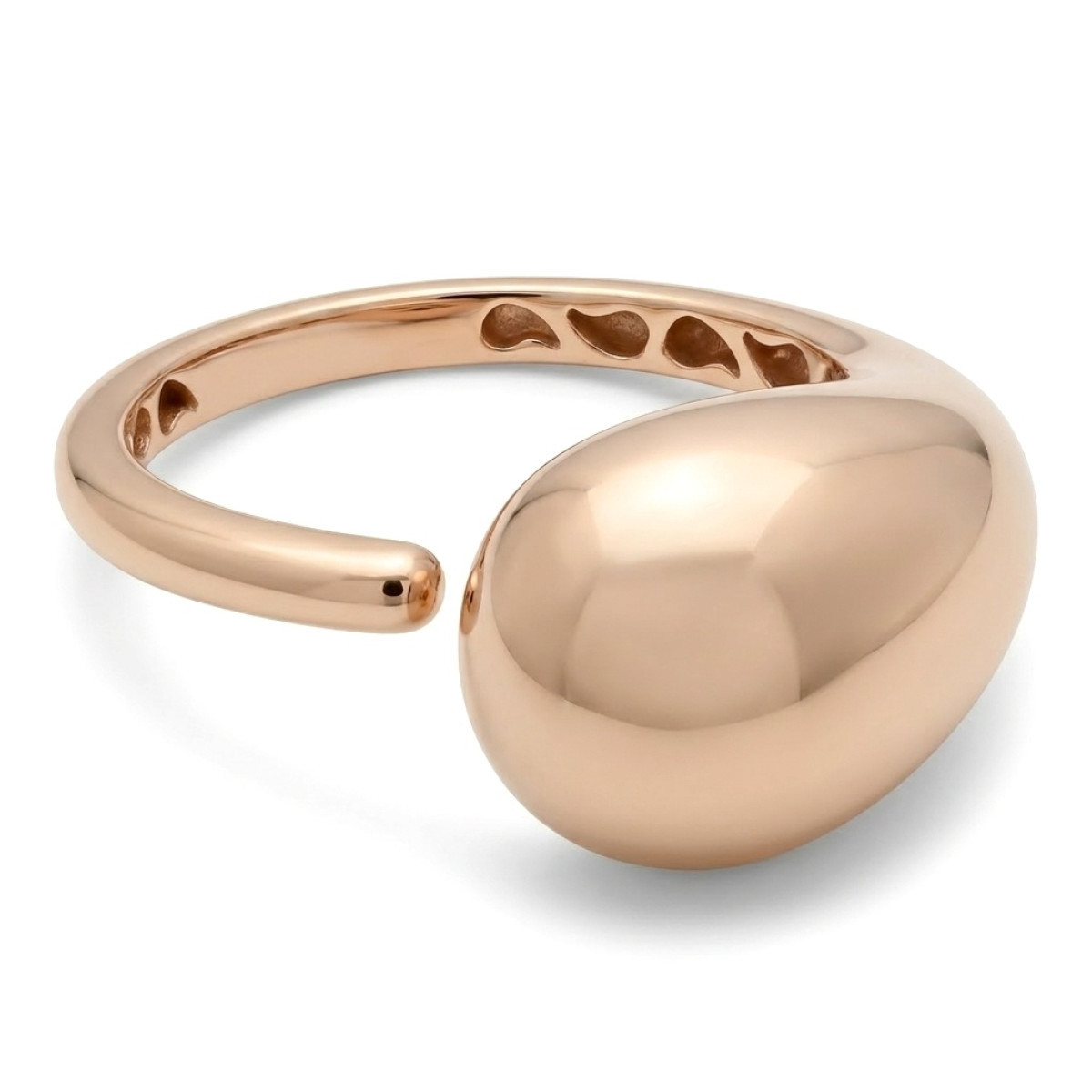 Zelta gredzens (1821), Bez cilpām, Zelta standarts: 585, Produkta foto svars: 2.08 g - Rotājumlietas internetā