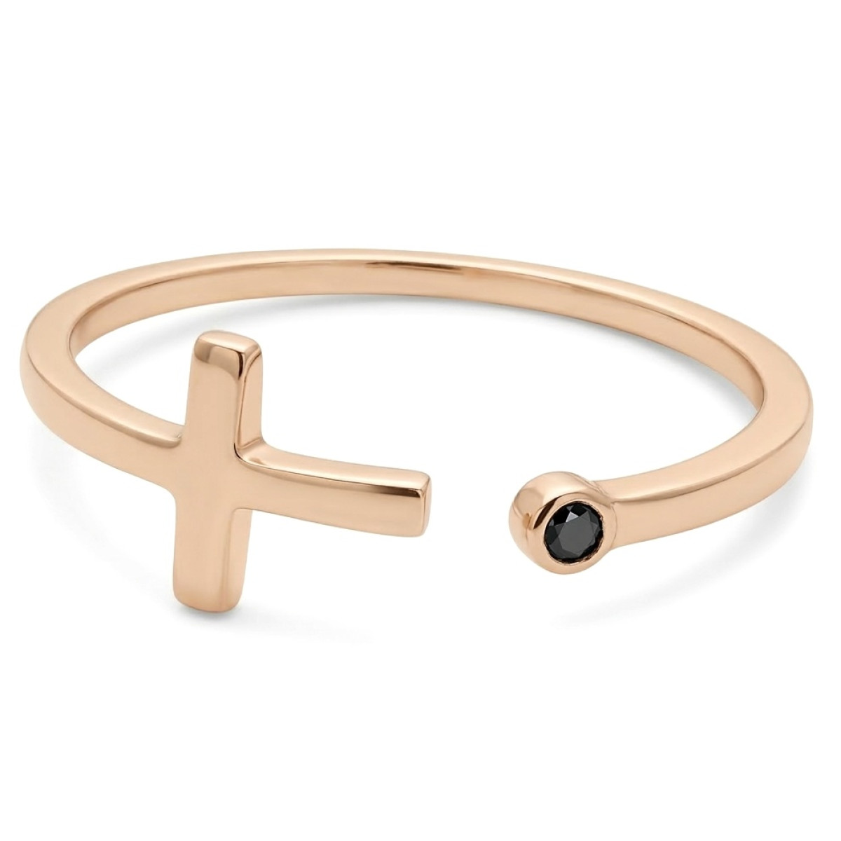 The Golden Ring (1932), Without Gemstones, Gold type: 585, Item in the photo weight: 0.85 g - Jewelry online