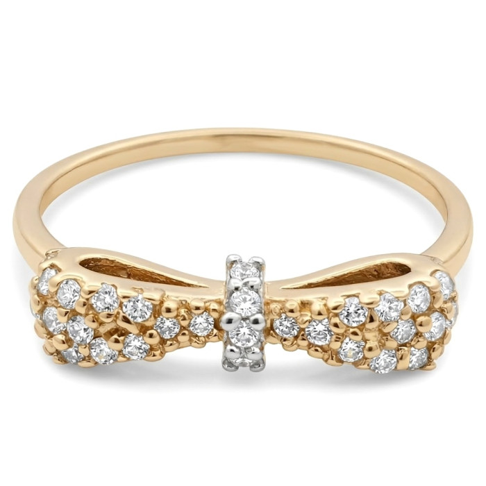 Auksinis žiedas "Kaspinėlis" su akutėmis (1940)