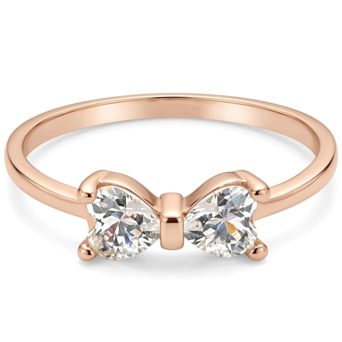 Zelta gredzens ar cirkonija acīm "Lente" (1950), Ar acīm, Zelta standarts: 585, Produkta foto svars: 1.31 g, Dārgakmeņi: Cirkons - Rotājumlietas internetā