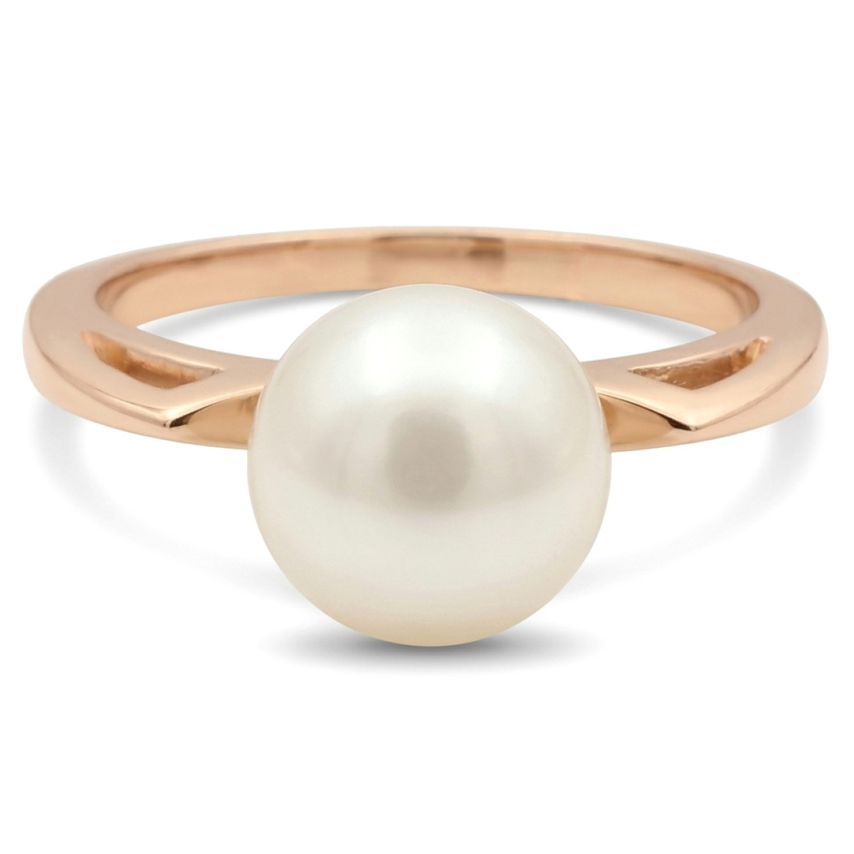 Zelta gredzens ar pērli (1978), Ar pērlēm, Zelta standarts: 585, Produkta foto svars: 2.33 g, Dārgakmeņi: Perlas - Rotājumlietas internetā