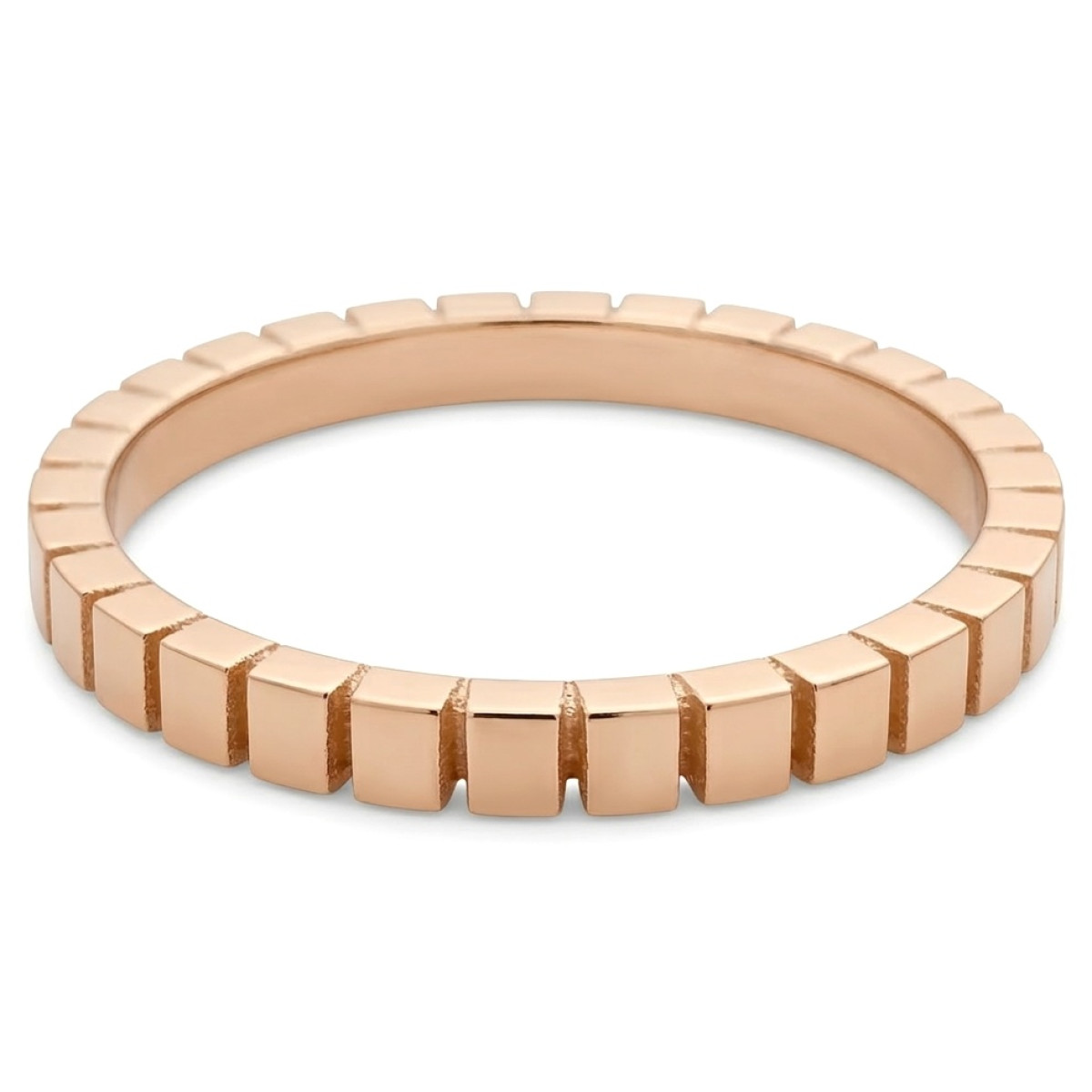 Minimālisma zelta gredzens (1990), Bez cilpām, Zelta standarts: 585, Produkta foto svars: 1.44 g - Rotājumlietas internetā