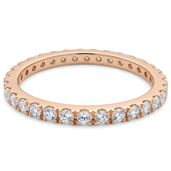 Cirkonio akučių juostele dekoruotas auksinis žiedas (2078)