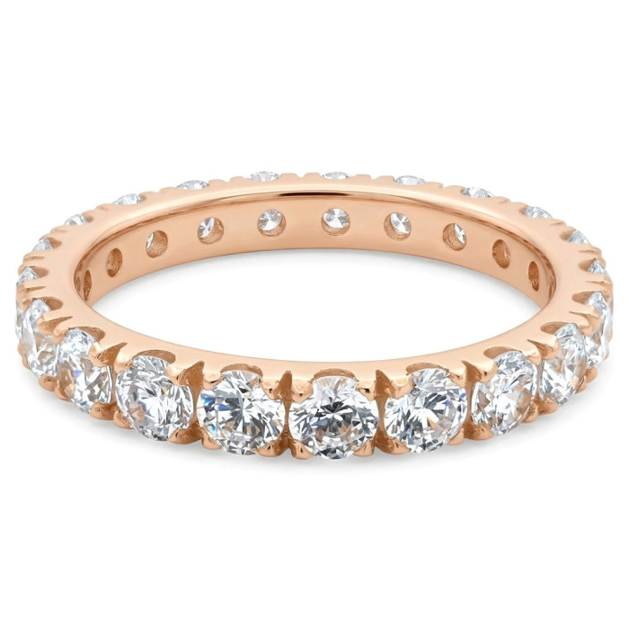 Auksinis žiedas su cirkonio akučių juostele (2079)