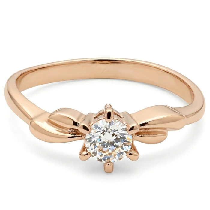 Zelta gredzens ar ziedu (945)